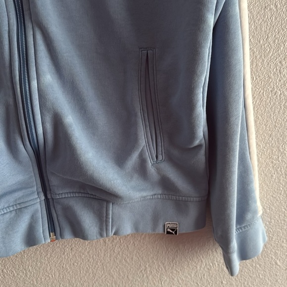 PUMA MEN'S JACKET Blue Fog size S - Picture 4 of 7